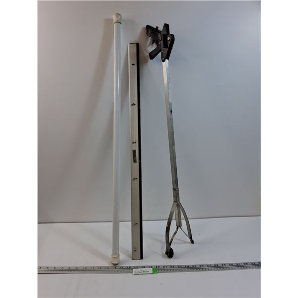 Door Sweep (32" long), Grabber, Adjustable Curtain Rod