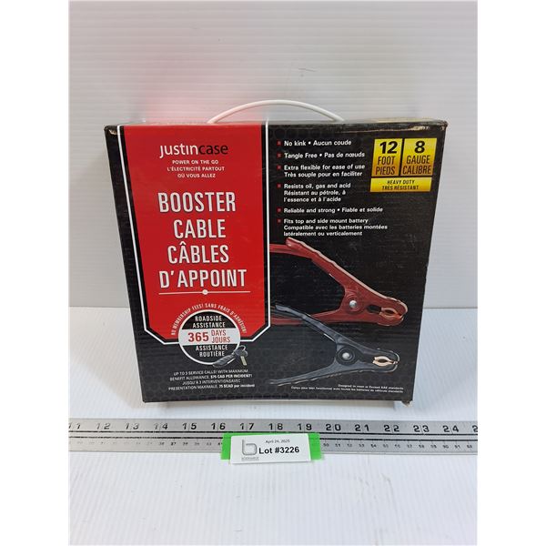 Booster Cables - Appears New in Box