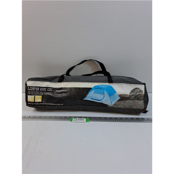 Three Person Dome Tent in Bag - As Is