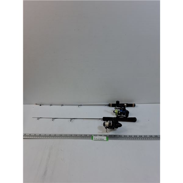 (2) Frabill Ice Fishing Rods