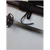 Image 4 : (4) Decorative Katana Style Swords & Displays - Some Wear, As Is