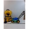 Image 1 : Bouy-o-boy Childs Life Jacket (30-60lbs) & Bubble Lawn Mower Toy