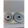 Image 1 : Brake Rotors for 09-15 Mercedes ML-350 Front & Rear - CANNOT SHIP