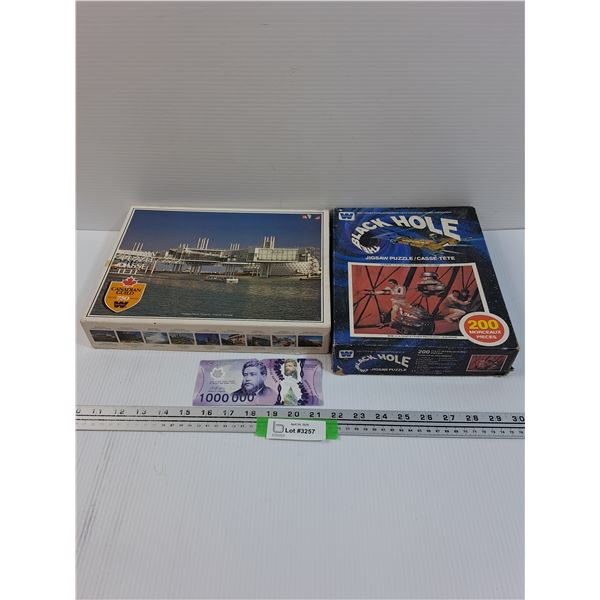 (2) Puzzles: Toronto & Black Hole, "Bank of Heaven" Bill (Not Legal Currency)