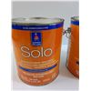 Image 2 : (2) Sherwin Williams Solo Eggshell Deep Base Paint - 3.75L Cans - CANNOT SHIP