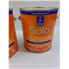 Image 2 : (2) Sherwin Williams Solo Eggshell Deep Base Paint - 3.75L Cans - CANNOT SHIP