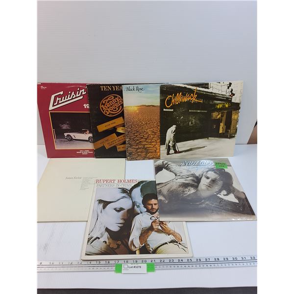 (7) Records: Crusin, Rupert Holmes, Andy Gibbs, Chilliwack, Misc.