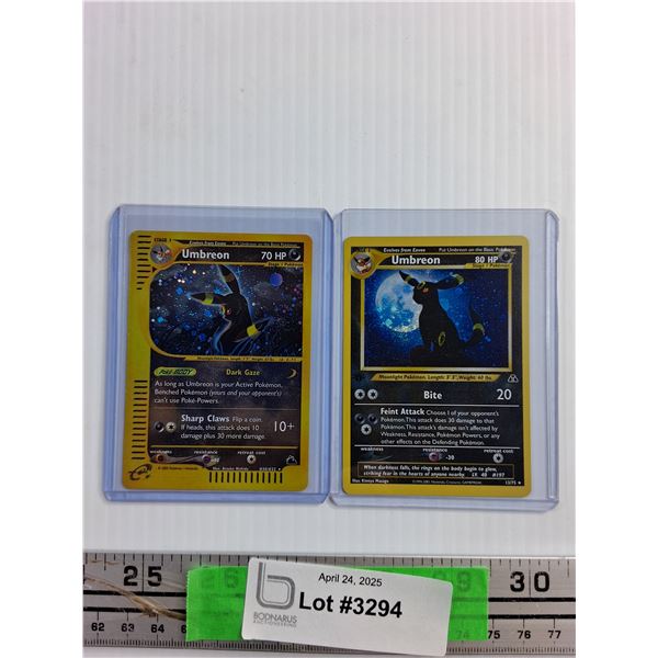 Pokemon Umbreon Trading Cards - Authenticity Not Guaranteed