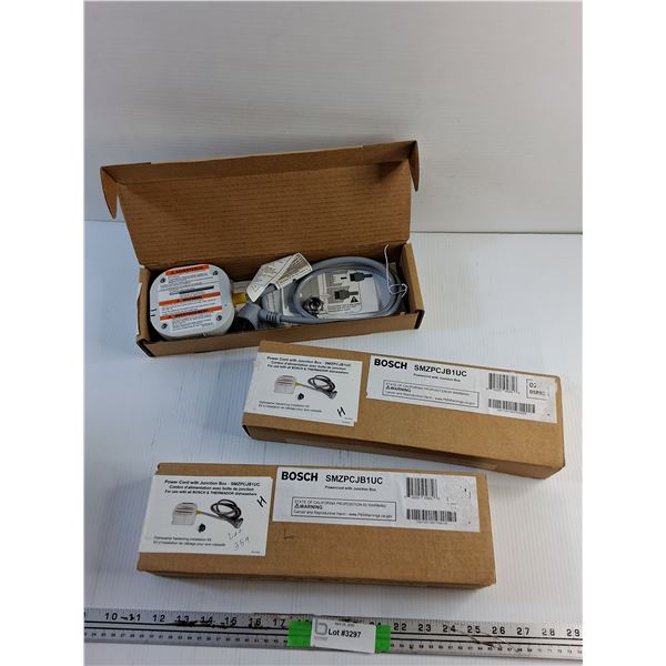 (3) Power Cord with Junction Box