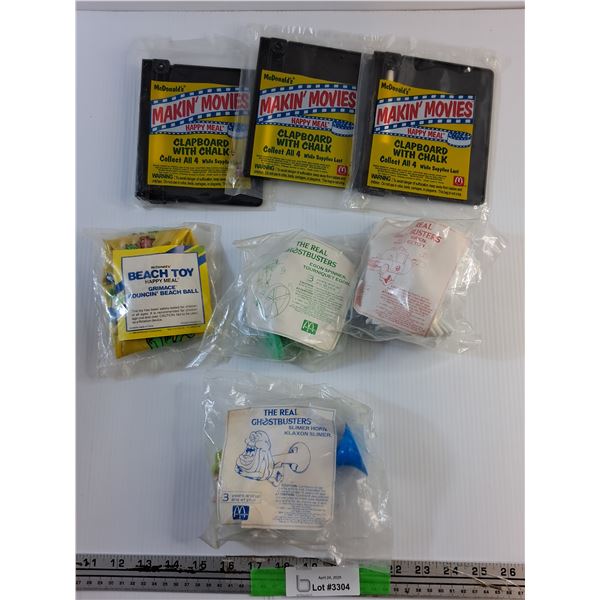 Various McDonald's Happy Meal Toys