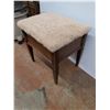 Image 3 : *Wooden Sewing Stool with Faux Fur Top 18 x 15 x 18" Pickup Preferred