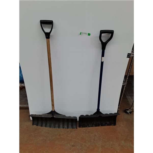 *(2) Plastic Snow Shovels - Cannot Ship