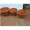 Image 3 : *(4) Ceramic Planters-Cannot Ship