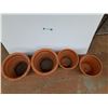 Image 4 : *(4) Ceramic Planters-Cannot Ship