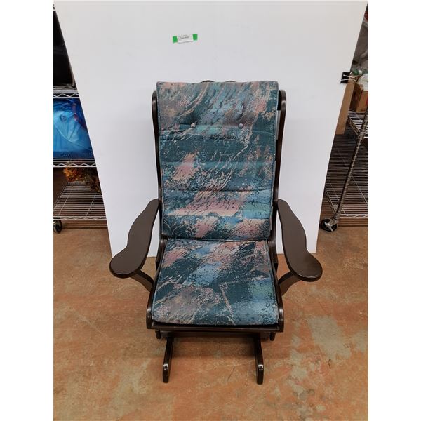 *Cushioned Rocking Chair - 27 x 29 x 40" - Cannot Ship