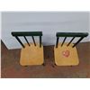 Image 2 : *(2) Kids Chairs 9 x 9 x 20" - Pickup Preferred