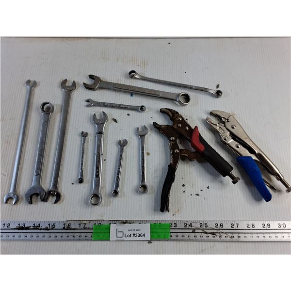 Vise Grips and Wrenches