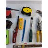 Image 3 : Pruning Saw Blade, Various Drill Bits, Chisels, Measuring Tapes, Tin Shears and Misc
