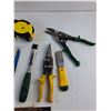 Image 4 : Pruning Saw Blade, Various Drill Bits, Chisels, Measuring Tapes, Tin Shears and Misc
