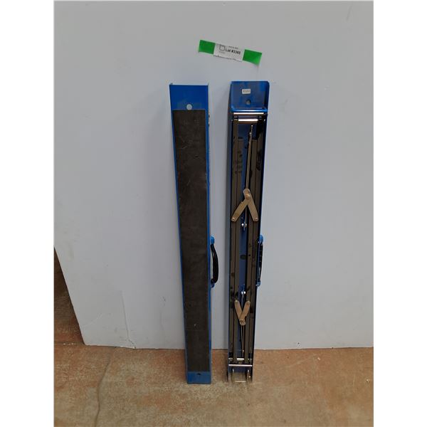 (2) Mastercraft Folding Sawhorses - 40 x 3 1/2" - Cannot Ship