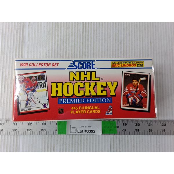 (441) 1990 Score NHL Hockey Cards, Sealed
