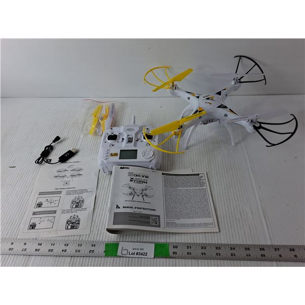 Ultra Drone Storm Camera- Controller Powers On, As Is