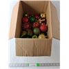 Image 1 : Box of Christmas Tree Ornaments