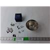 Image 1 : (6) Sets of Earrings, Silver Bowl 4"
