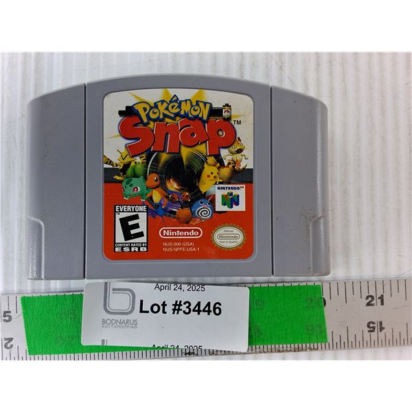 Nintendo Pokemon Snap Game- Cannot Authenticate