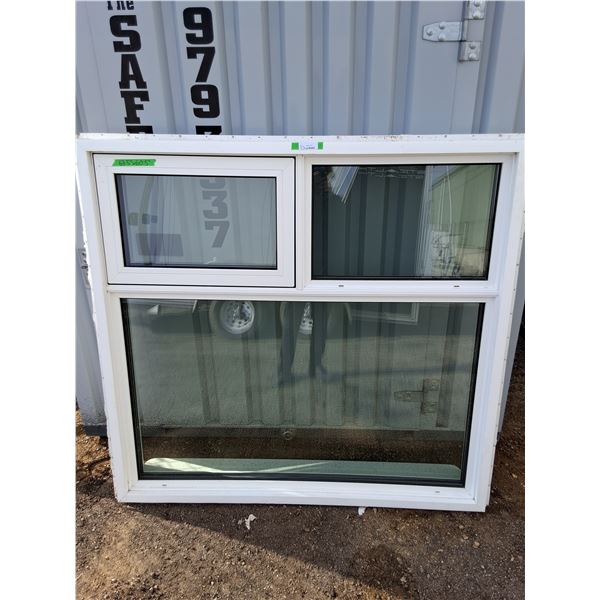 **3 Pane Window with Crank Opening - Cannot Ship