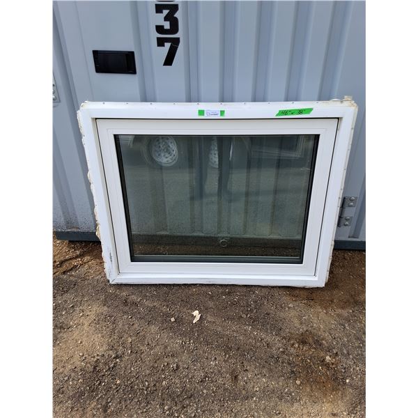 **2 Pane Window with Crank Opening - Cannot Ship