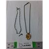 Image 1 : (2) Silver Colored Necklaces,One Requires Repair