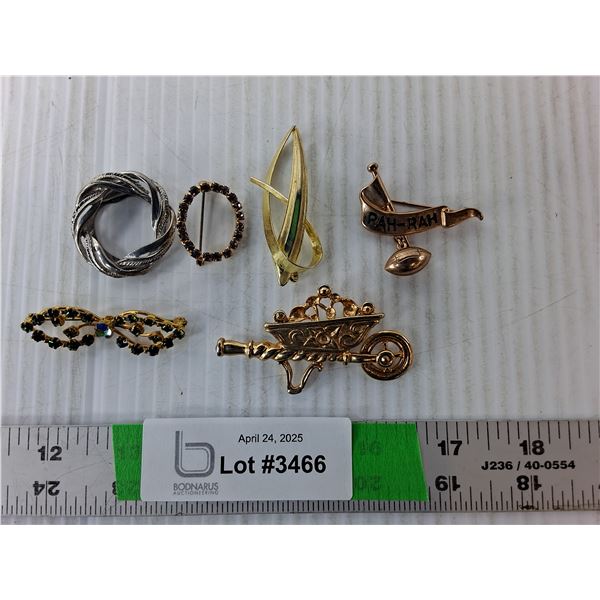 (6) Decorative Pins