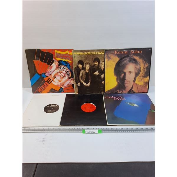 (6) Records: Kenny Nolan, Frankie & Knockouts, Bram Tchaikovsky, Misc