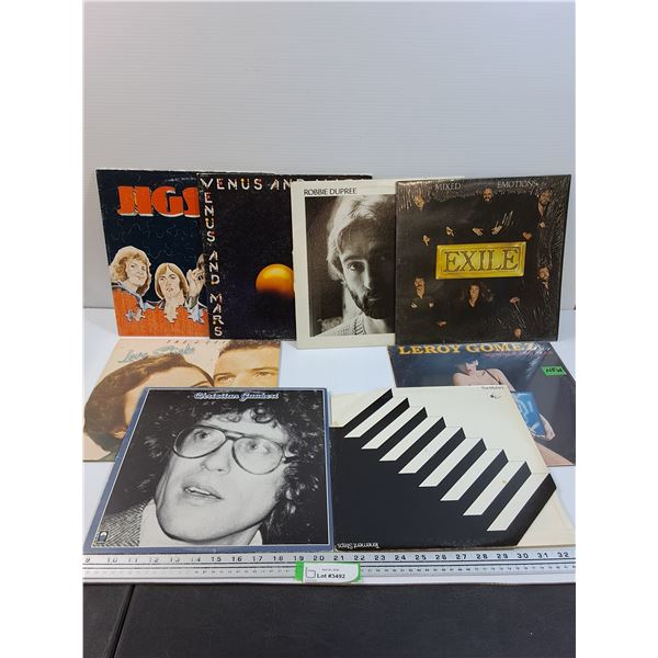 (8) Records: Jigsaw, Love Stinks, Robbie Dupree, Exile, Misc