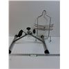 Image 1 : Metal Shower Caddy & Bicycle Pedal Machine