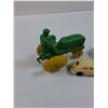 Image 2 : (3) Vintage Toys: Matchbox Battlekings, Marx Tractor, Jaguar Car