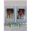 Image 1 : 1977 Steve Shutt & Guy LaFleur OPC Hockey Trading Cards