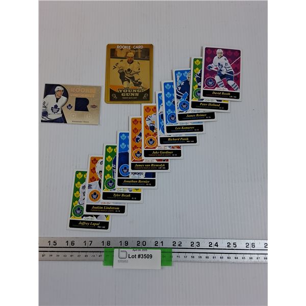 (11) OPC 2015-16 Toronto Maple Leafs Hockey Trading Cards & Rookie Jersey Alexander Steen Card & You