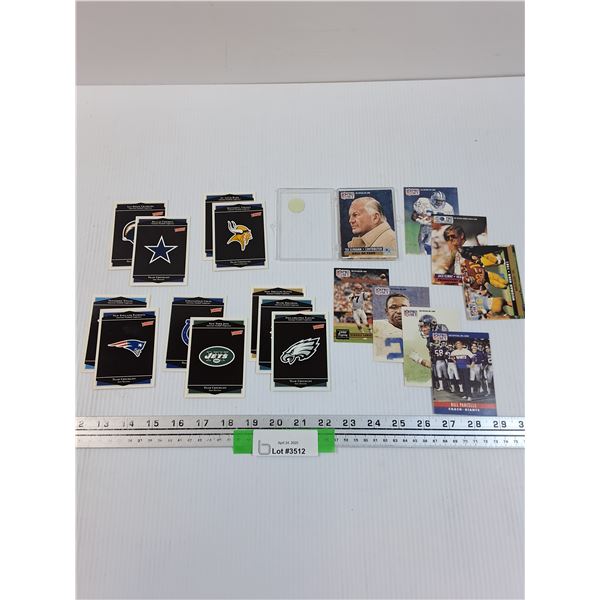 NFL Football Trading Cards Lot - Assorted