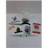 Image 1 : Lot: Bread Knife, Battleship Card Game, Baby Gate Lock (As Is) Meat Grinder Discs, Misc