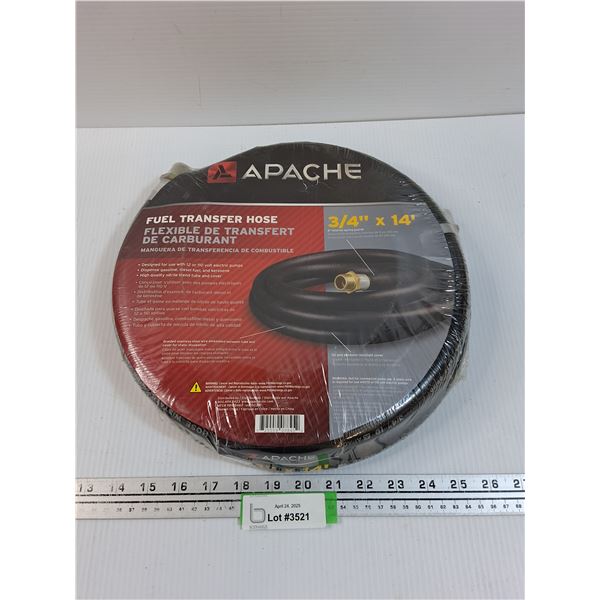 New - Fuel Transfer Hose - 3/4" x 14'