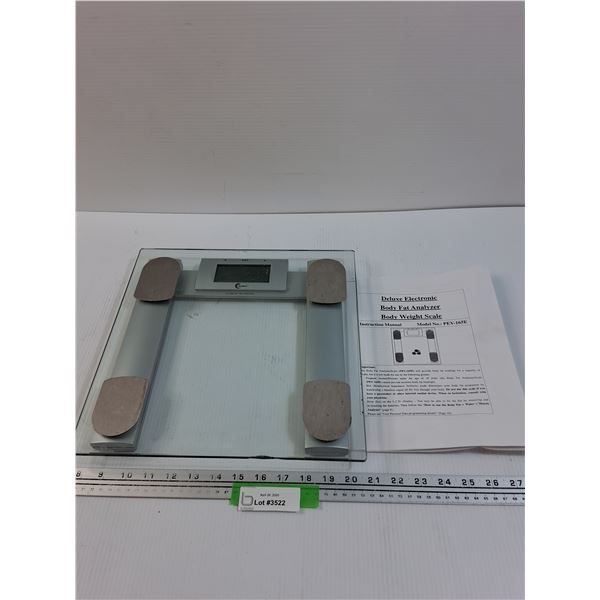 Deluxe Electronic Body Fat Analyzer Weigh Scale - Consigner States Works