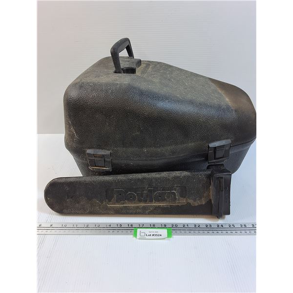 Poulan Black Chain Saw Carrying Case
