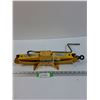 Image 1 : Yellow Hand Crank Scissor Jack- CANNOT SHIP