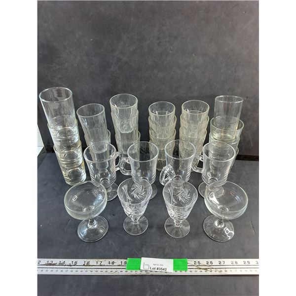 Irish Coffee Mugs, Goblets and Glass Cups