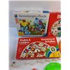 Image 2 : Badminton Birdies, Bingo & Snakes and Ladders Games, 300 pcs Puzzle and Frisbees