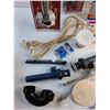 Image 4 : Adjustable Anti Siphon, Plumbers Putty, Cord Extension, Scrubber Pads and Plumbing Supplies