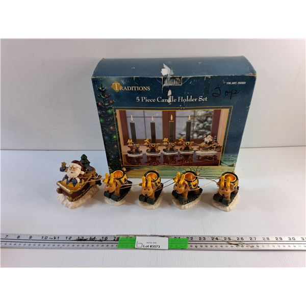 5 Piece Candle Holder Set