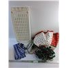 Image 1 : Shoe Rack, Power Bar, Christmas Tree Light, Kitchen Towel and Tree Skirt
